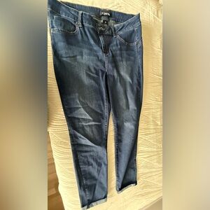 d. jeans Dark Blue Straight Denim Jeans